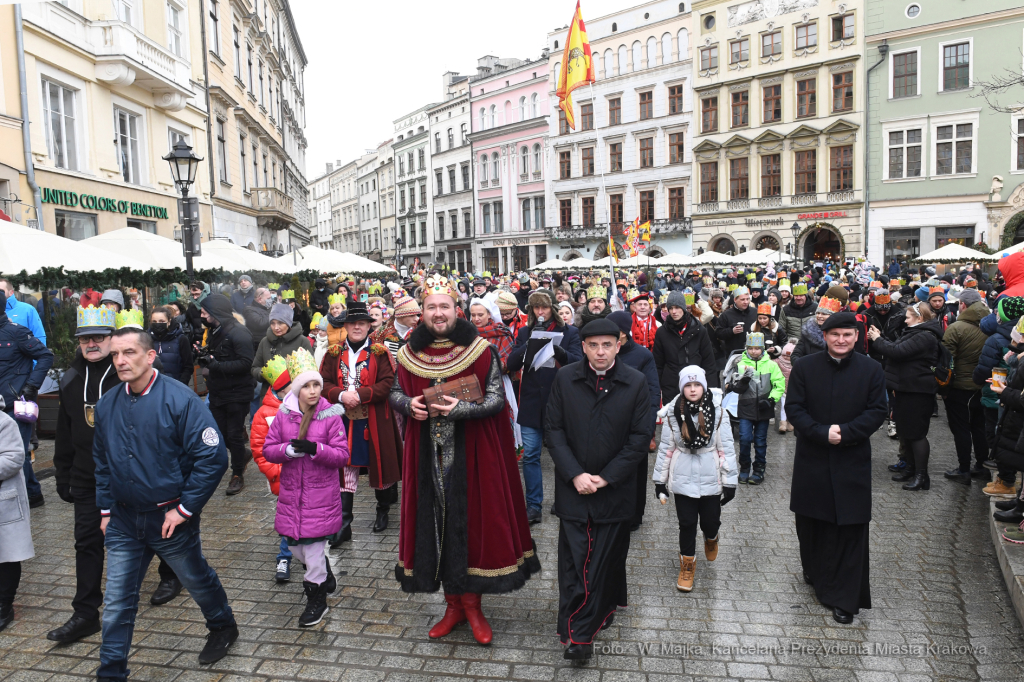 3333jpg.jpg-Orszak Trzech Króli w Krakowie  Autor: W. Majka