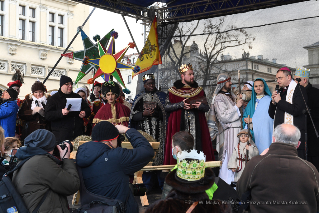 4343jpg.jpg-Orszak Trzech Króli w Krakowie  Autor: W. Majka