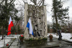 bs_220118_4118.jpg-77. rocznica zakończenia okupacji hitlerowskiej w Krakowie