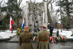 bs_220118_4261.jpg-77. rocznica zakończenia okupacji hitlerowskiej w Krakowie