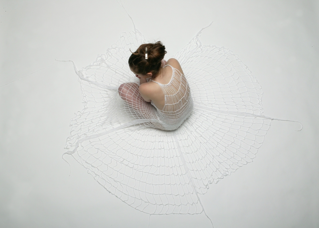 Małgorzata Markiewicz, Pajęczyna, 2013, obiekt, Ø 160 × 200 cm, Kolekcja MOCAK-u, fot. M. Curzydło
