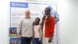 Mariama Jatty, Gambia, gość, wizyta, Otwarty Kraków