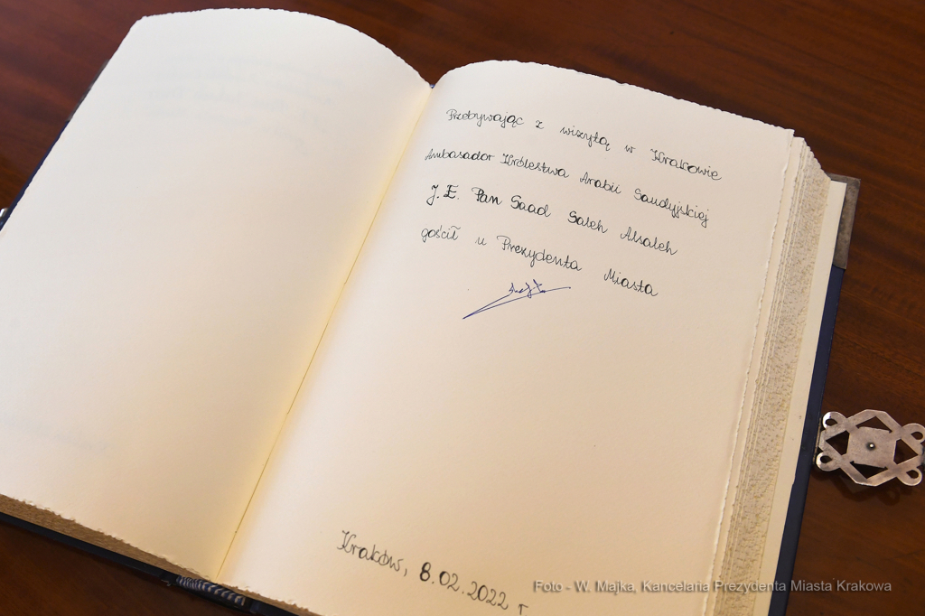 099jpg.jpg-Ambasador Arabii Saudyjskiej  Autor: W. Majka