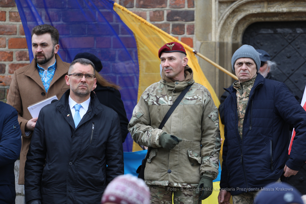 bs-lutego 20, 2022-img_7137.jpg-Ukraina, Akcja, Kosmider  Autor: B. Świerzowski