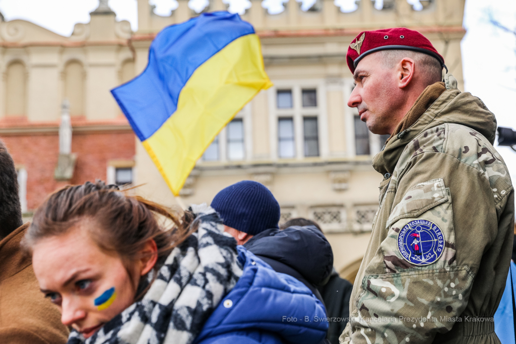 bs-lutego 20, 2022-img_7333.jpg-Ukraina, Akcja, Kosmider  Autor: B. Świerzowski