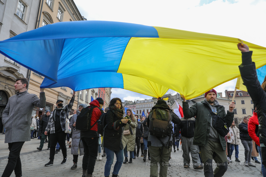 bs-lutego 20, 2022-img_7390.jpg-Ukraina, Akcja, Kosmider  Autor: B. Świerzowski