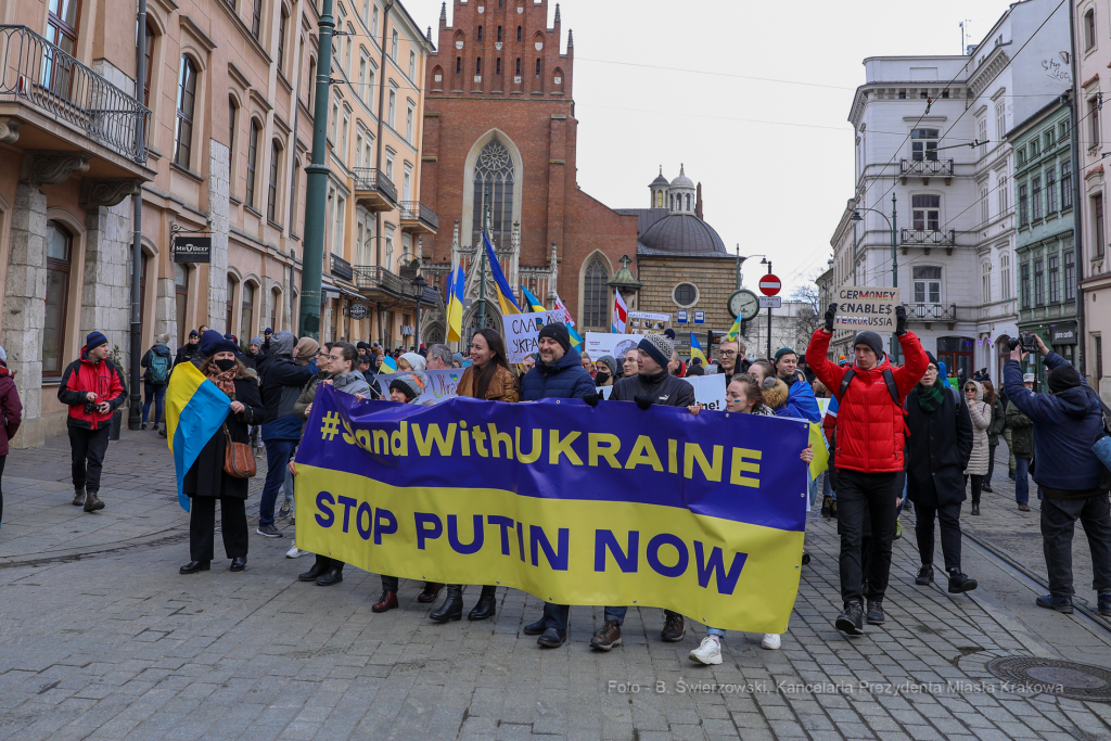 bs-lutego 20, 2022-img_7448.jpg-Ukraina, Akcja, Kosmider  Autor: B. Świerzowski