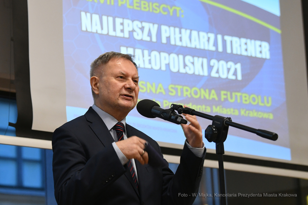 022jpg.jpg-Plebiscyt: Najlepszy Piłkarz i Trener Małopolski 2021  Autor: W. Majka