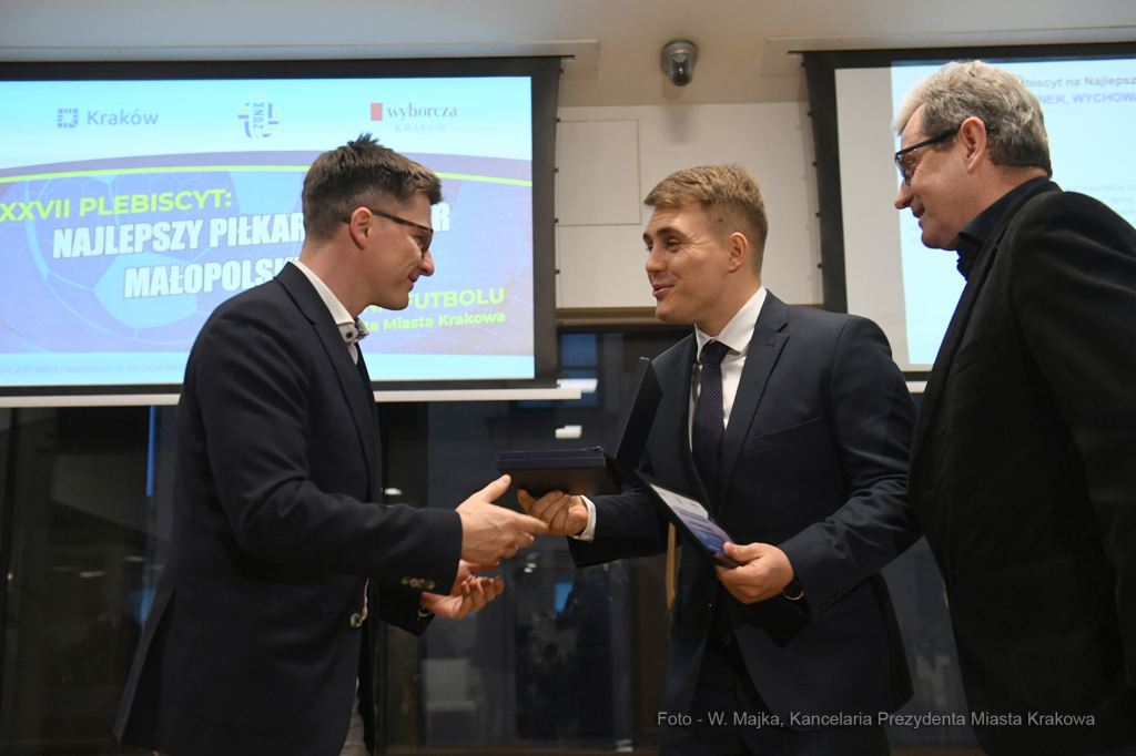 1515jpg.jpg-Plebiscyt: Najlepszy Piłkarz i Trener Małopolski 2021  Autor: W. Majka