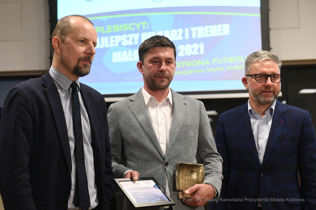2525jpg.jpg-Plebiscyt: Najlepszy Piłkarz i Trener Małopolski 2021  Autor: W. Majka