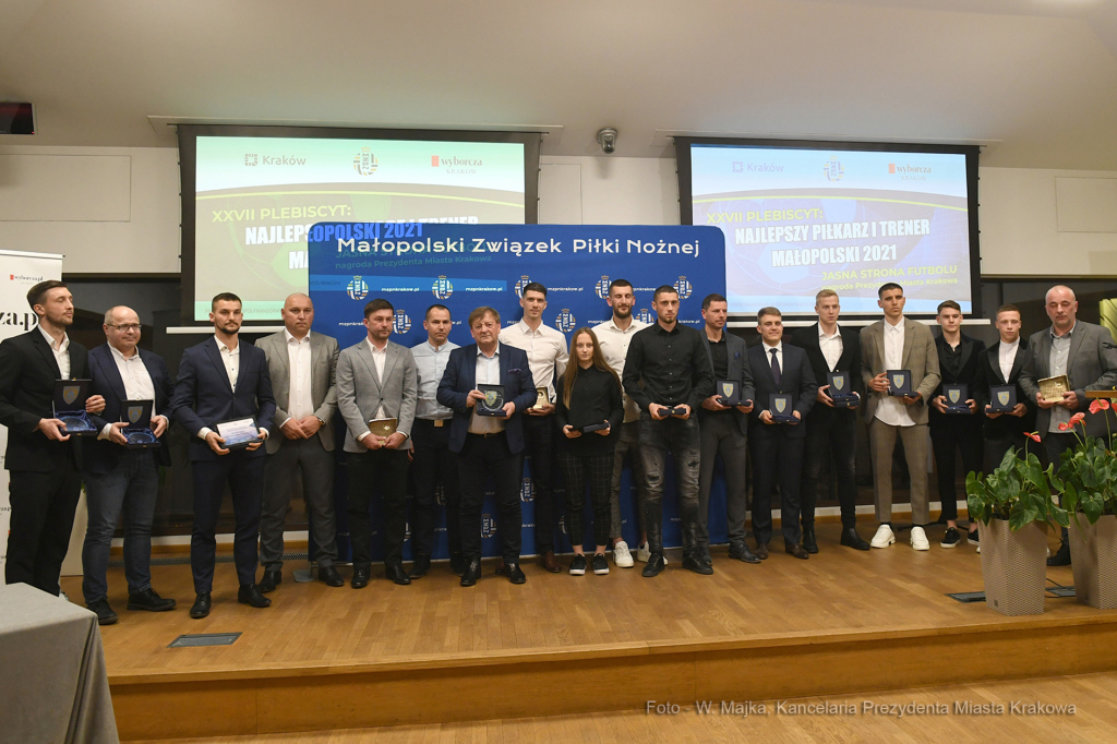 3737jpg.jpg-Plebiscyt: Najlepszy Piłkarz i Trener Małopolski 2021  Autor: W. Majka