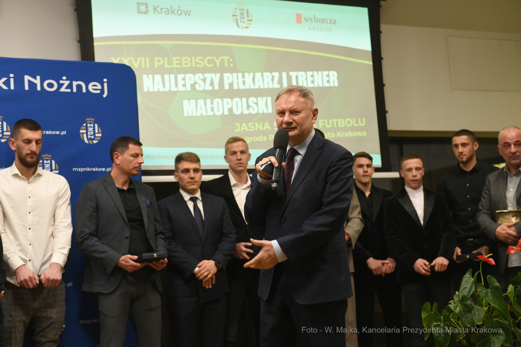 3838jpg.jpg-Plebiscyt: Najlepszy Piłkarz i Trener Małopolski 2021  Autor: W. Majka