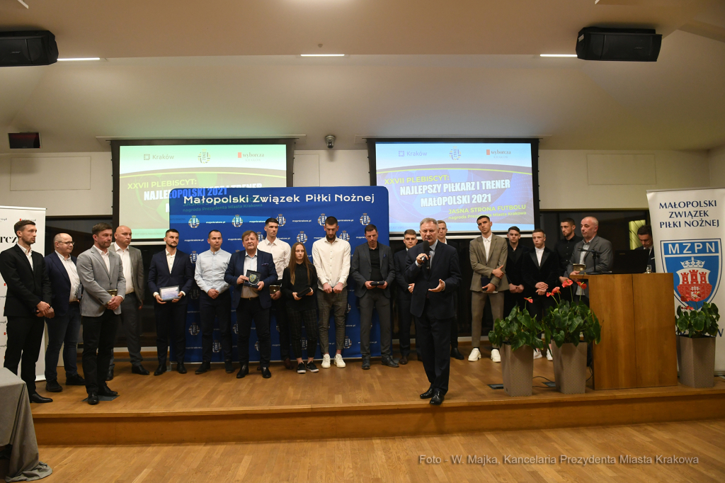 3939jpg.jpg-Plebiscyt: Najlepszy Piłkarz i Trener Małopolski 2021  Autor: W. Majka