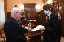 033jpg.jpg-Spotkanie ze zwycięzcami w konkursie Europejskiej Agencji Lotniczej CanSat