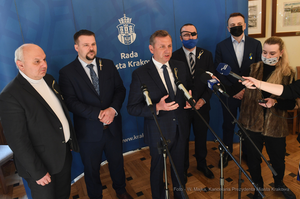 011jpg.jpg-Briefing prasowy Rady Miasta Krakowa  Autor: W. Majka