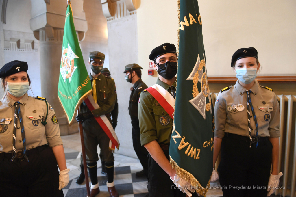 022jpg.jpg-podpisanie Porozumienia ws. Utworzenia Muzeum Ruchu Harcerskiego  Autor: W. Majka