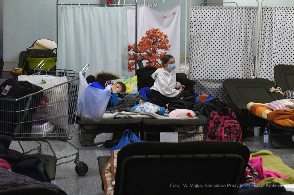 066jpg.jpg-Punkt recepcyjno-wypoczynkowy dla Ukraińców  Autor: W. Majka