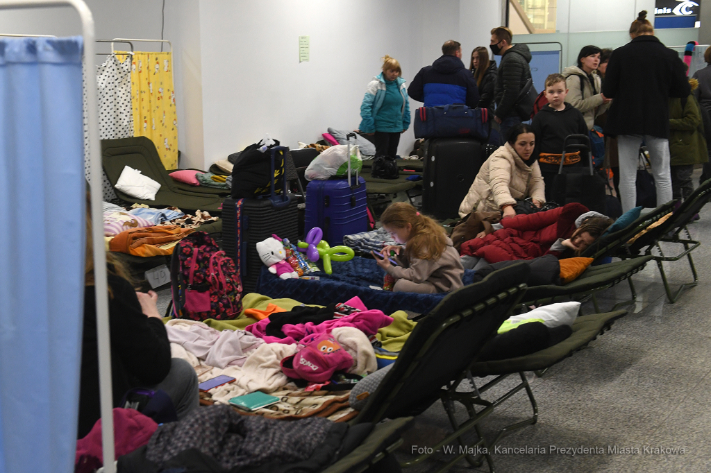 099jpg.jpg-Punkt recepcyjno-wypoczynkowy dla Ukraińców  Autor: W. Majka