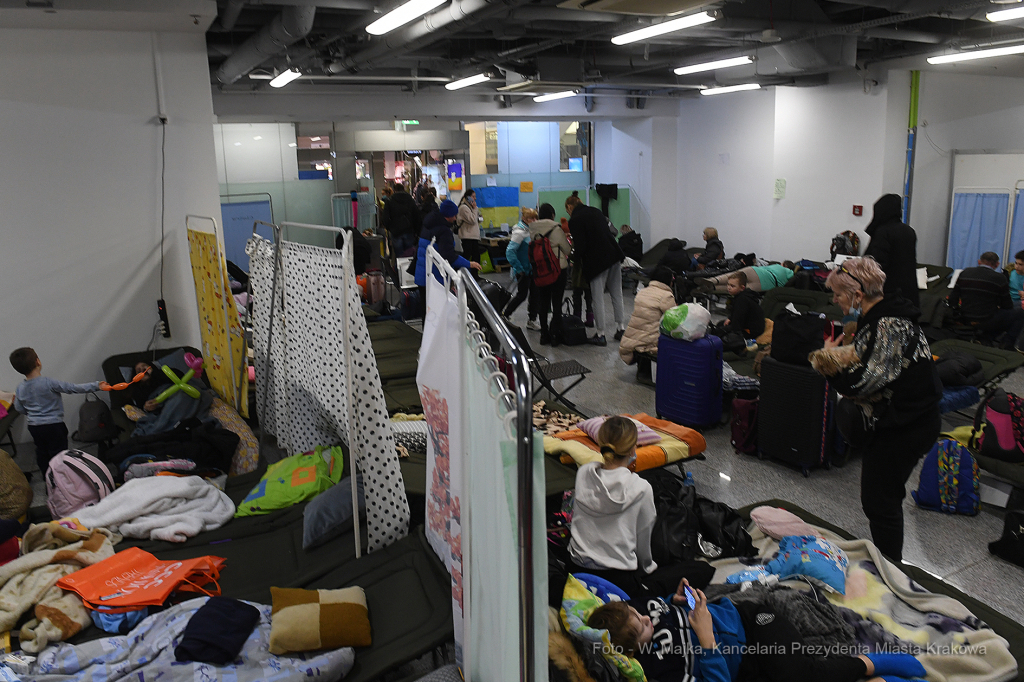 1111jpg.jpg-Punkt recepcyjno-wypoczynkowy dla Ukraińców  Autor: W. Majka