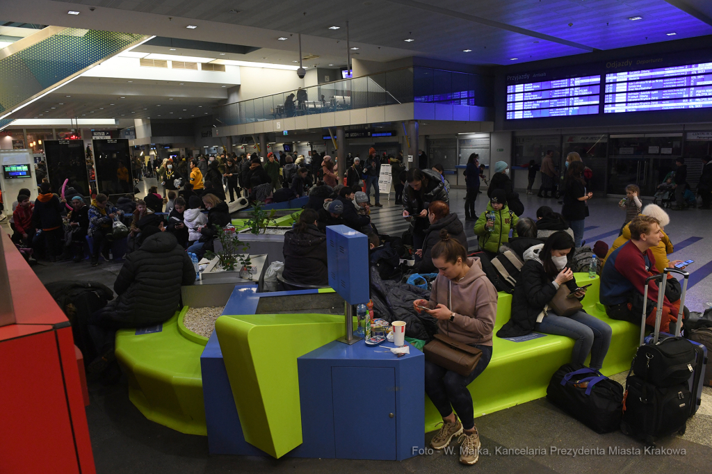 2020jpg.jpg-Punkt recepcyjno-wypoczynkowy dla Ukraińców  Autor: W. Majka