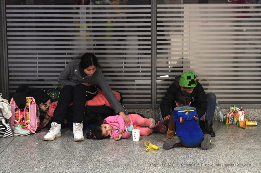 2222jpg.jpg-Punkt recepcyjno-wypoczynkowy dla Ukraińców  Autor: W. Majka