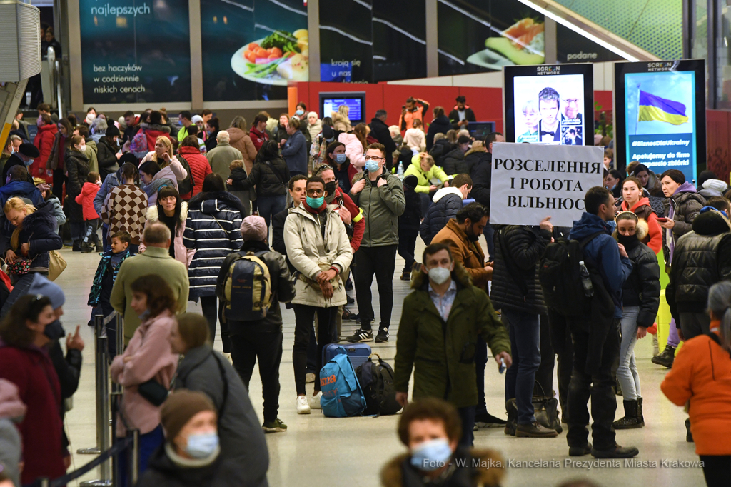 3131jpg.jpg-Punkt recepcyjno-wypoczynkowy dla Ukraińców  Autor: W. Majka