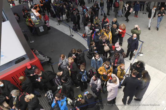 3838jpg.jpg-Punkt recepcyjno-wypoczynkowy dla Ukraińców