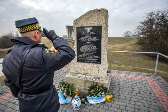 bs-marca 13, 2022-jg_220313_oto_4328.jpg-79. Rocznica, Getto Krakowskie, Majchrowski, Komarewicz