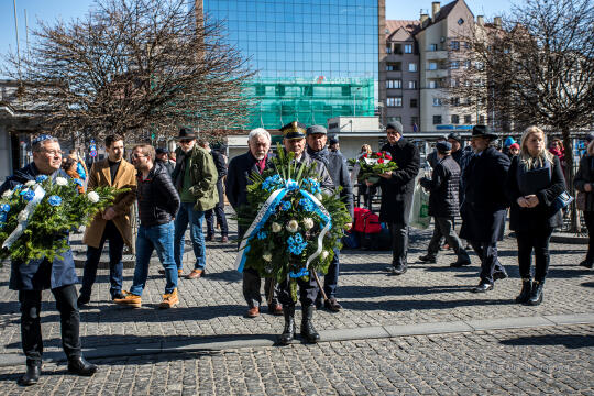 bs-marca 13, 2022-jg_220313_oto_4432.jpg-79. Rocznica, Getto Krakowskie, Majchrowski, Komarewicz