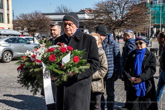 bs-marca 13, 2022-jg_220313_oto_4510.jpg-79. Rocznica, Getto Krakowskie, Majchrowski, Komarewicz