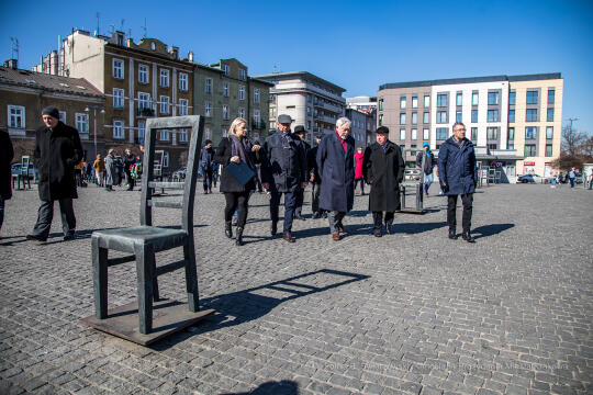 bs-marca 13, 2022-jg_220313_oto_4588.jpg-79. Rocznica, Getto Krakowskie, Majchrowski, Komarewicz