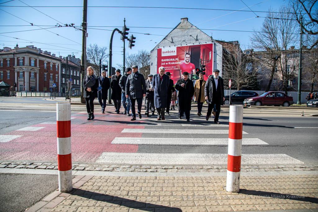 bs-marca 13, 2022-jg_220313_oto_4627.jpg-79. Rocznica, Getto Krakowskie, Majchrowski, Komarewicz  Autor: B. Świerzowski