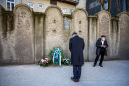 bs-marca 13, 2022-jg_220313_oto_4683.jpg-79. Rocznica, Getto Krakowskie, Majchrowski, Komarewicz