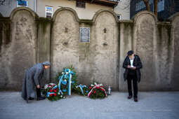 bs-marca 13, 2022-jg_220313_oto_4686.jpg-79. Rocznica, Getto Krakowskie, Majchrowski, Komarewicz