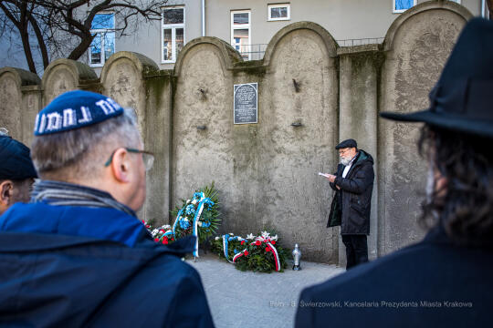 bs-marca 13, 2022-jg_220313_oto_4700.jpg-79. Rocznica, Getto Krakowskie, Majchrowski, Komarewicz