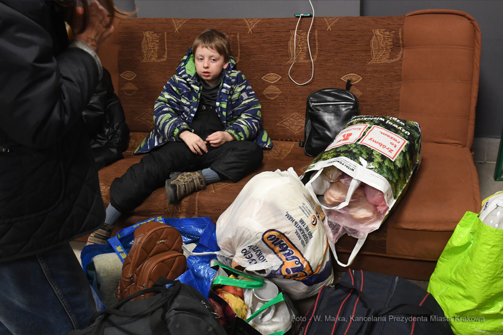 2626jpg.jpg-Wyjazd uchodźców z Krakowa do Orleanu  Autor: W. Majka