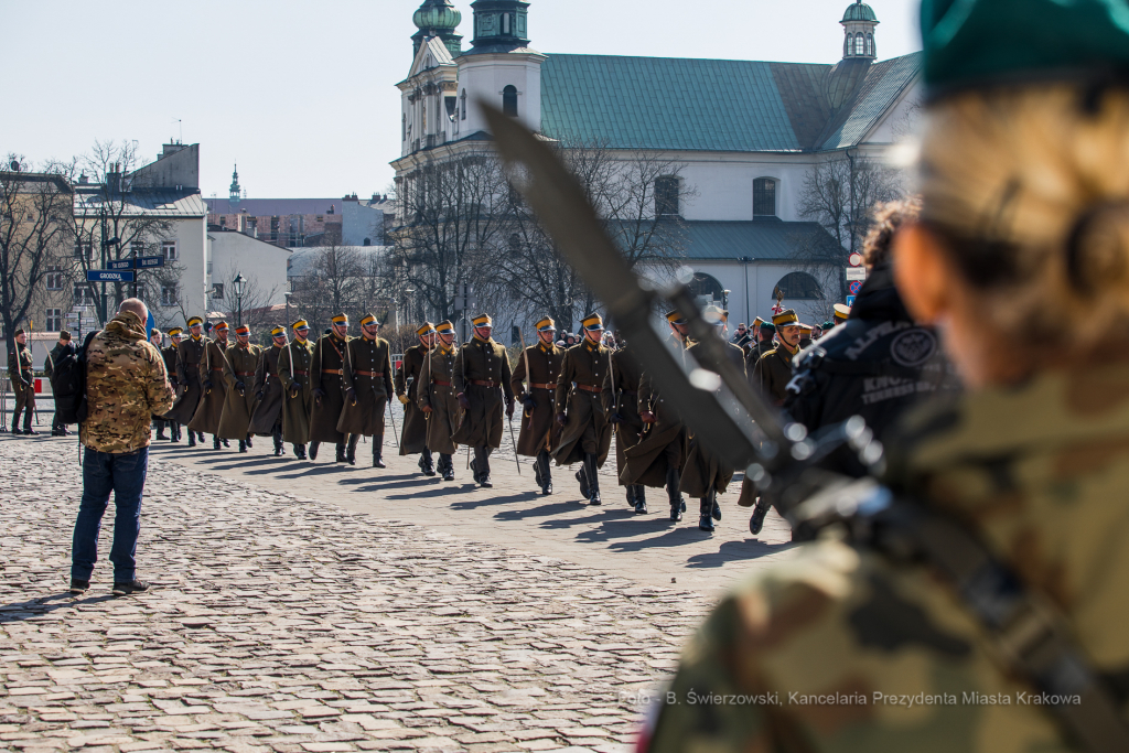 bs-marca 19, 2022-jg_220319_oto_7816.jpg-Ułani, Święto, Fryczek  Autor: B. Świerzowski