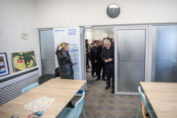 bs_220321_2616.jpg-Otwarcie Stacji Kolejowej Kraków Swoszowice, zwiedzanie Klubu Kultury CKP