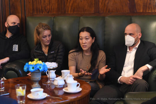 099jpg.jpg-Spotkanie Prezesem charytatywnej organizacji non-profit CORE response Seanem Pennem