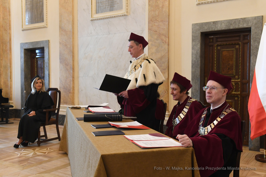 088jpg.jpg-tytuł doktora honoris causadla  słynnej skrzypaczki Anne-Sophie Mutter  Autor: W. Majka