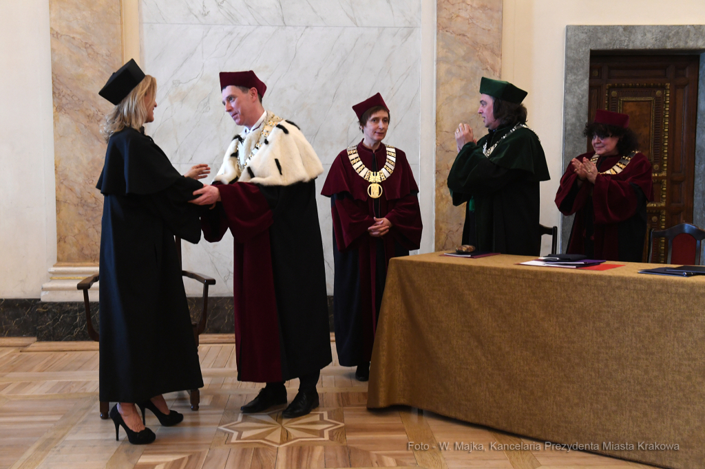 2727jpg.jpg-tytuł doktora honoris causadla  słynnej skrzypaczki Anne-Sophie Mutter  Autor: W. Majka