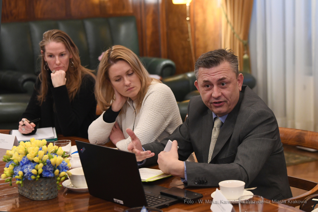 099jpg.jpg-Spotkanie z delegacją UNICEF  Autor: W. Majka