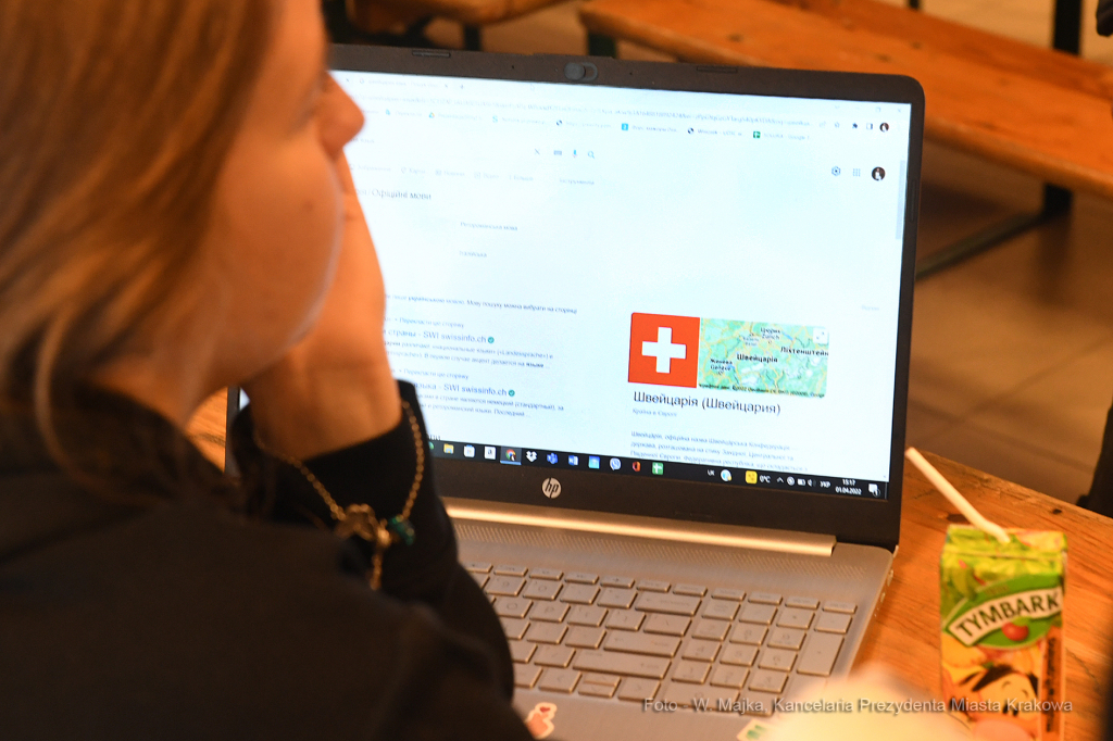 033jpg.jpg-Wyjazd uchodźców ukraińskich z Krakowa do Solury  Autor: W. Majka