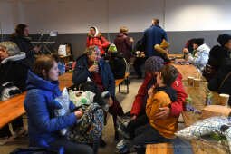 055jpg.jpg-Wyjazd uchodźców ukraińskich z Krakowa do Solury