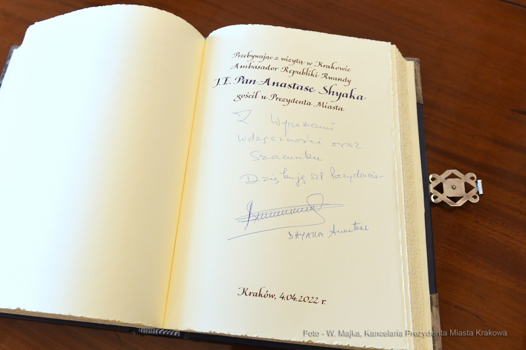 088jpg.jpg-Ambasador Rwandy  Anastase Shyaka  Autor: W. Majka