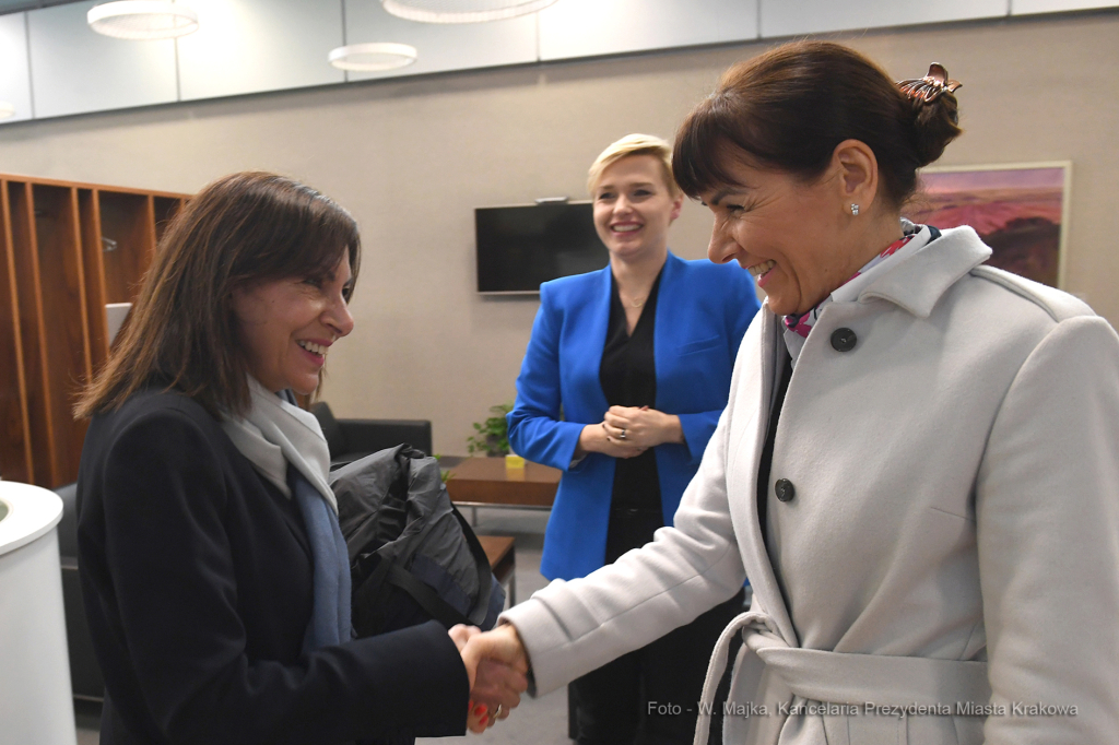 011jpg.jpg-Mer Paryża Panią Anne Hidalgo  Autor: W. Majka