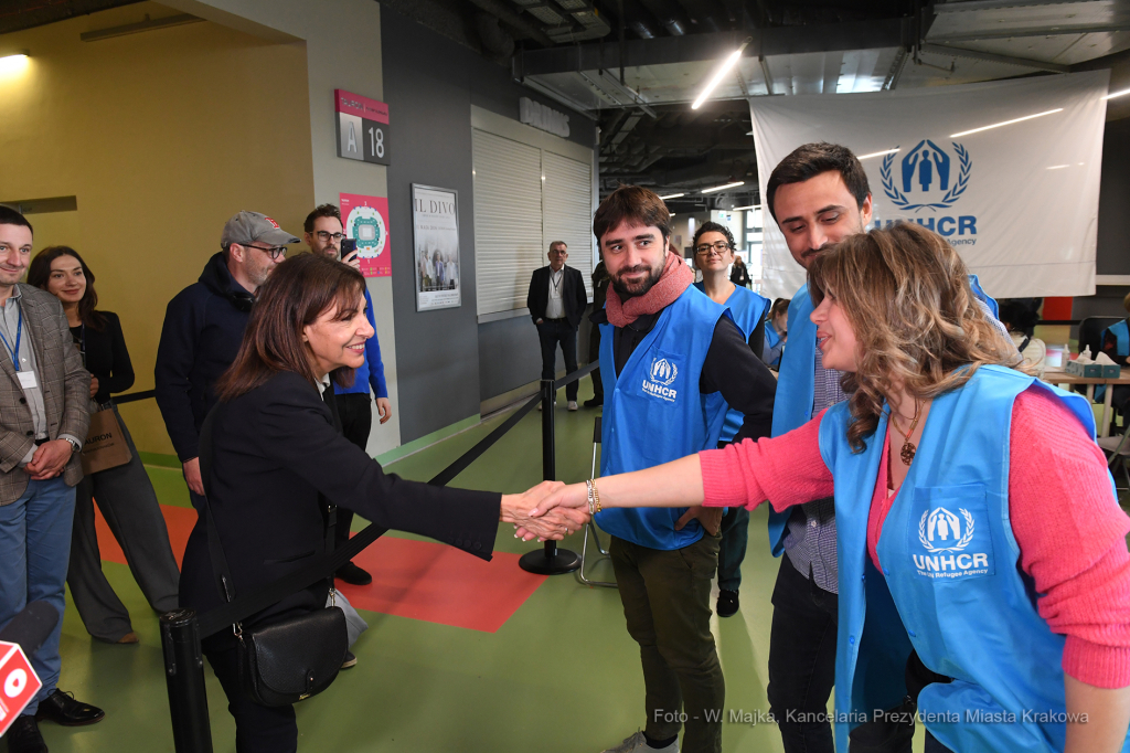 5353jpg.jpg-Mer Paryża Panią Anne Hidalgo  Autor: W. Majka