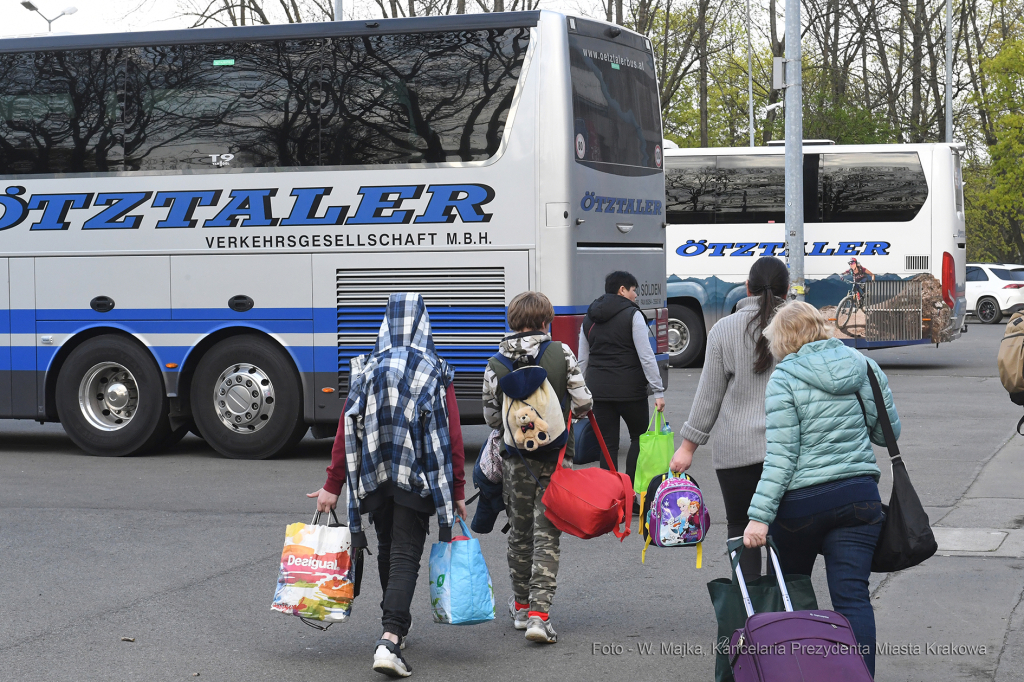 1818jpg.jpg-Wyjazd uchodźców ukraińskich do Innsbrucka  Autor: W. Majka