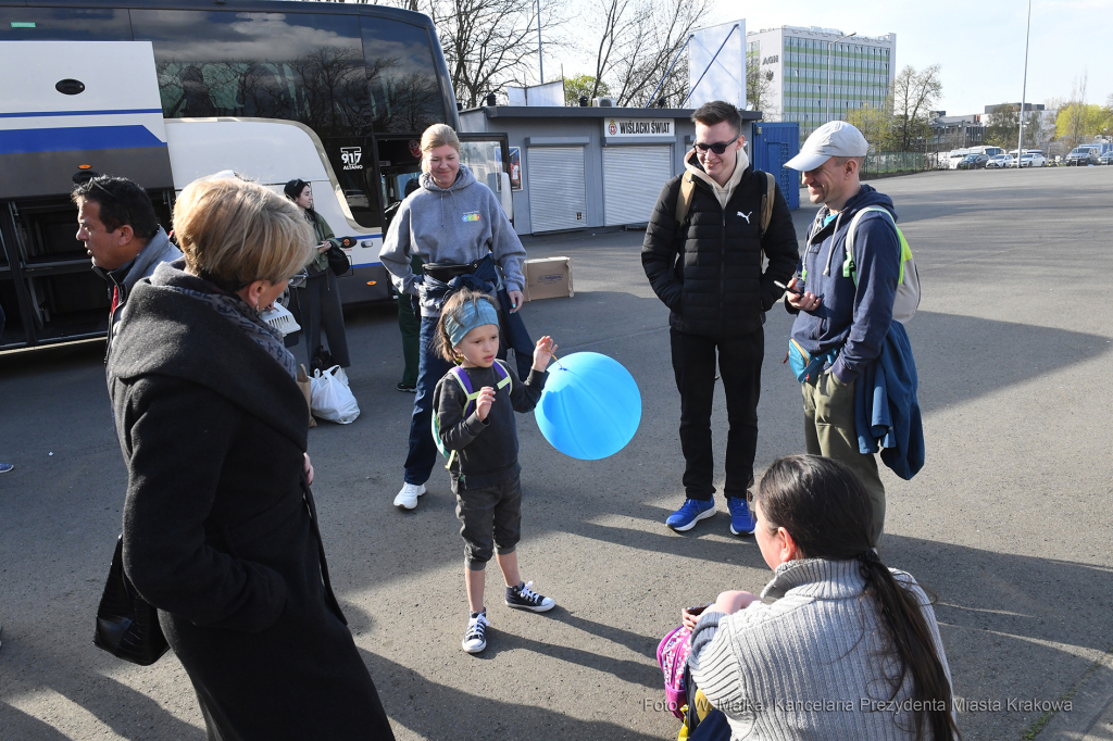 3030jpg.jpg-Wyjazd uchodźców ukraińskich do Innsbrucka  Autor: W. Majka