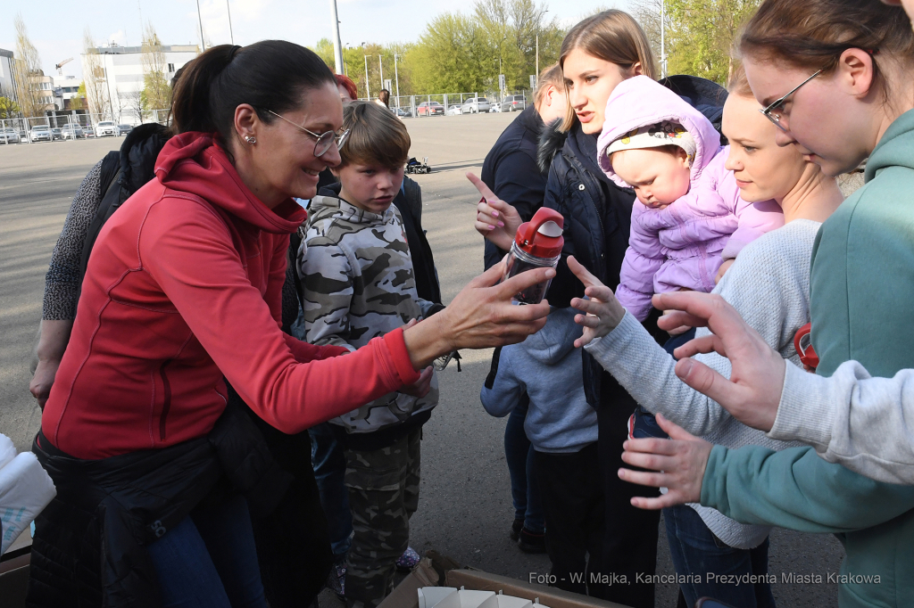 3333jpg.jpg-Wyjazd uchodźców ukraińskich do Innsbrucka  Autor: W. Majka